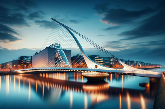 Samuel-Beckett-Brücke, Dublin Irland