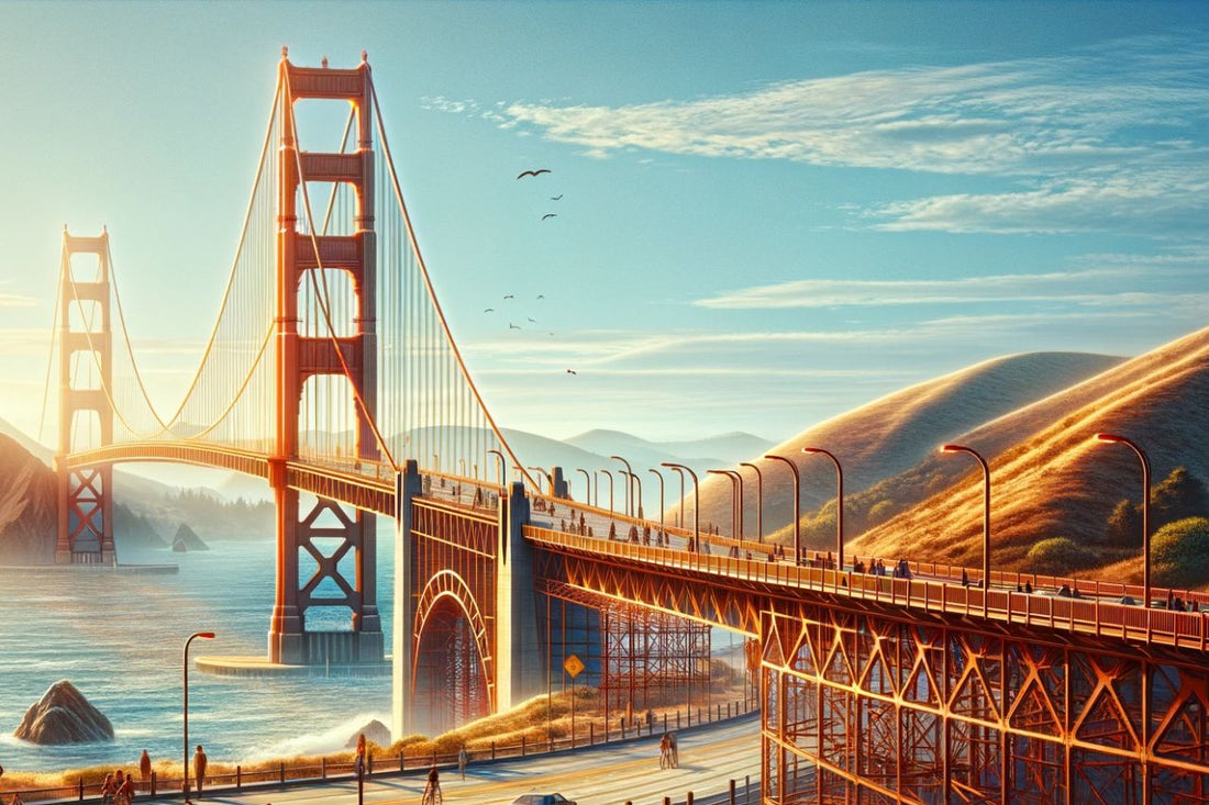 Golden Gate Bridge in Kalifornien