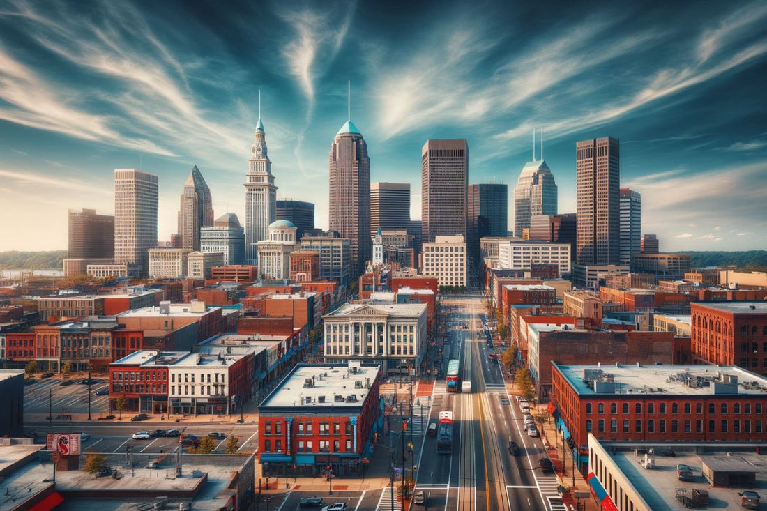 Stadtbild von Ohio