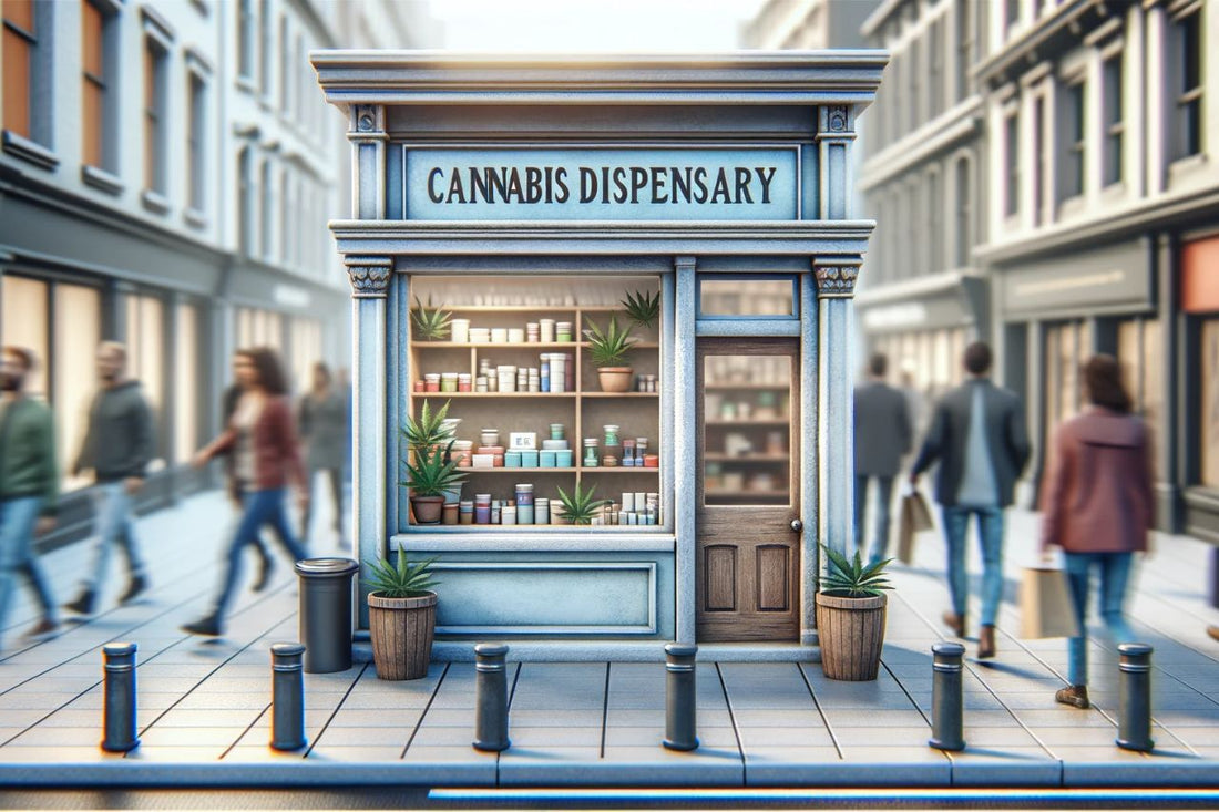 Eine kleine Cannabis-Abgabestelle